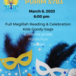 Purim Megillah Reading & Celebration