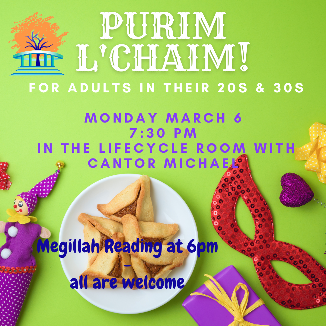 Purim Young Adult L'chaim