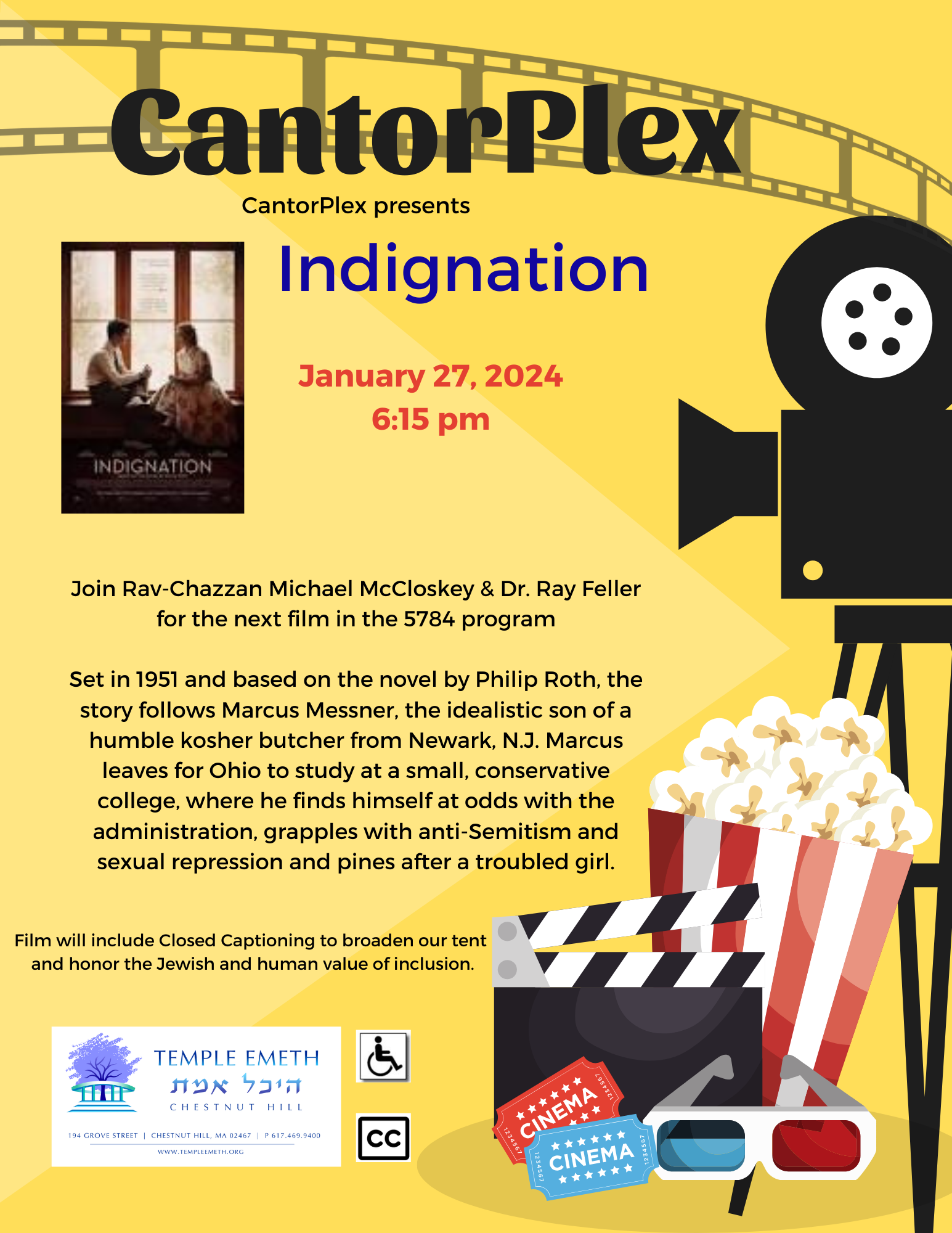 Cantor-Plex Film Festival presents: Coming-of-age Tales