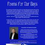 Poems For Our Days with Dr. Rachel Korazim