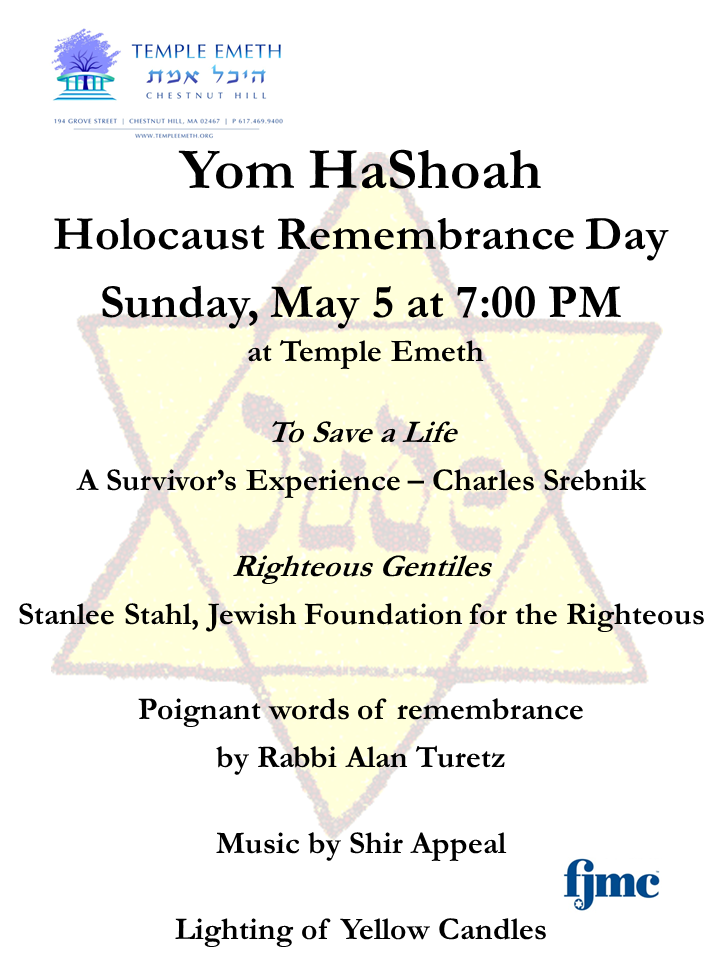 Yom Hashoah Commemoration