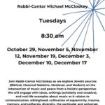 Shir La-Shalom: Adult Ed with Rav Chazzan McCloskey