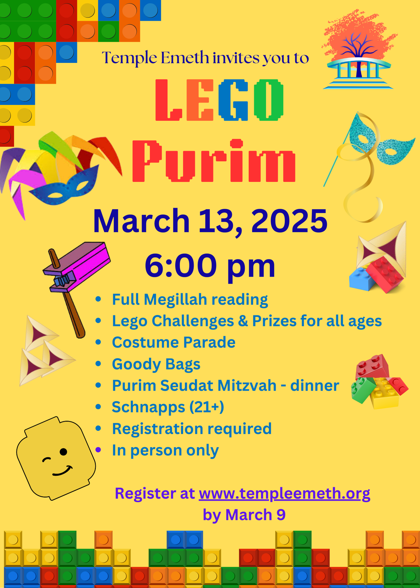 Purim Megillah Reading and Celebration